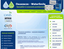 Tablet Screenshot of osuszacze.watersmile.pl